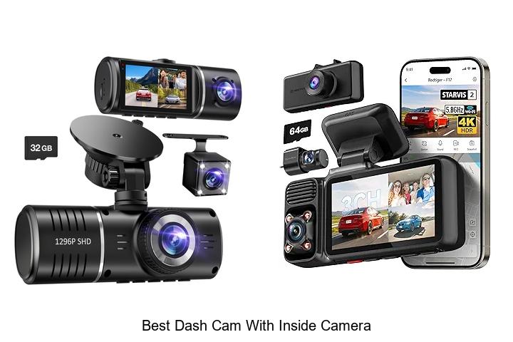 Top 12 Best Dash Cam With Inside Camera You Can’t Miss
