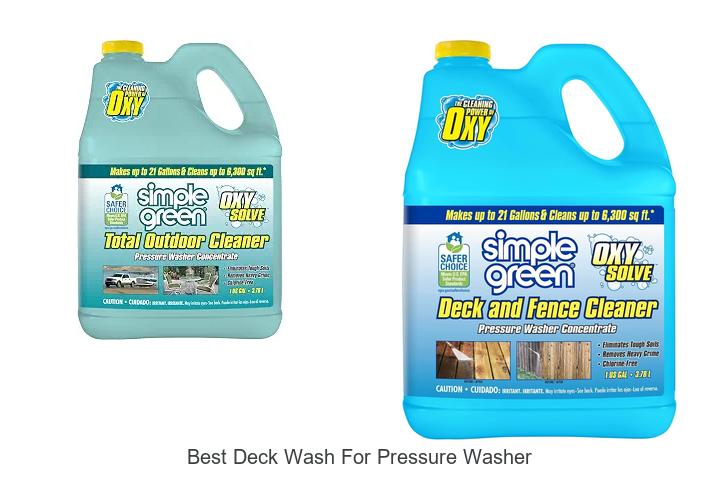 Top 12 Best Deck Wash For Pressure Washer That Works Fast