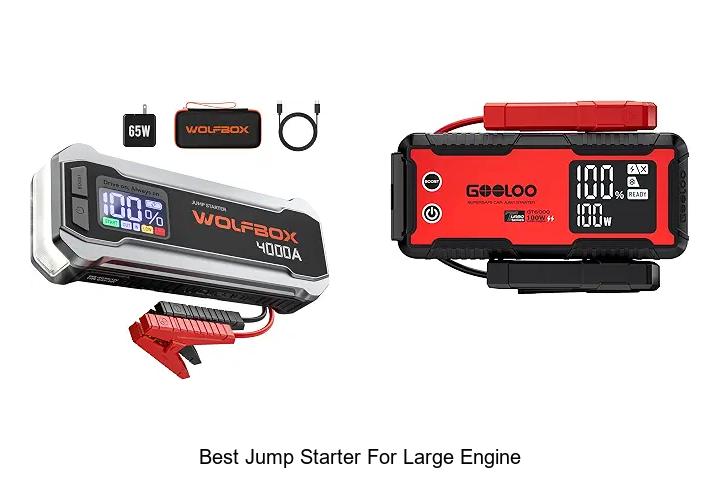 Top 12 Best Jump Starter for Large Engine That Works Fast