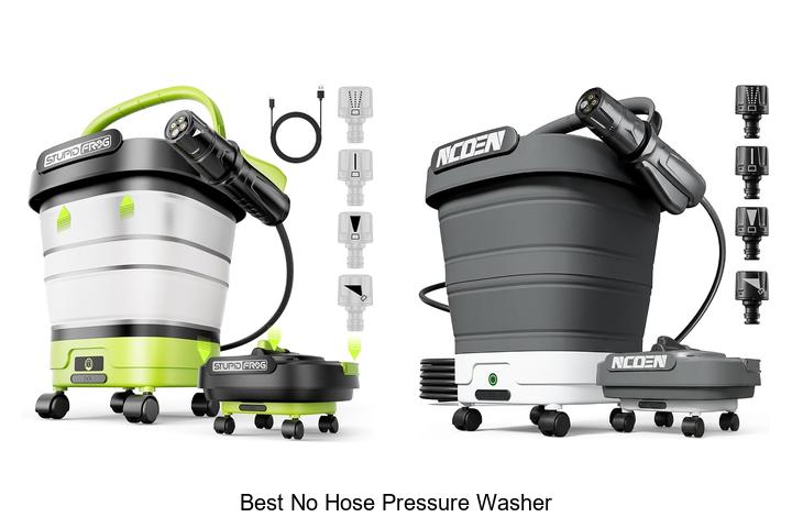 Top 12 Best No Hose Pressure Washer To Boost Cleaning Power