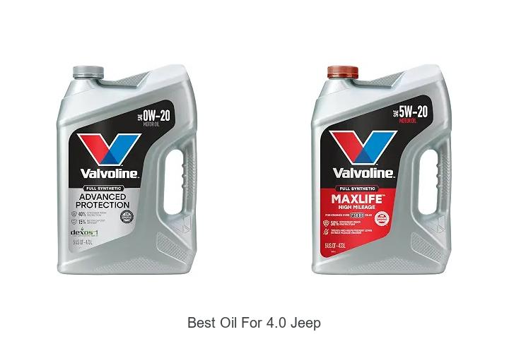 Top 12 Best Oil For 4.0 Jeep That Will Boost Engine Life!