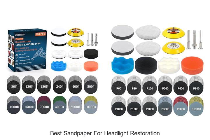 Top 10 Best Sandpaper for Headlight Restoration That Works!
