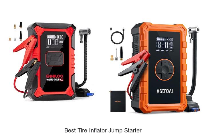 Top 12 Best Tire Inflator Jump Starter You Can’t Miss!