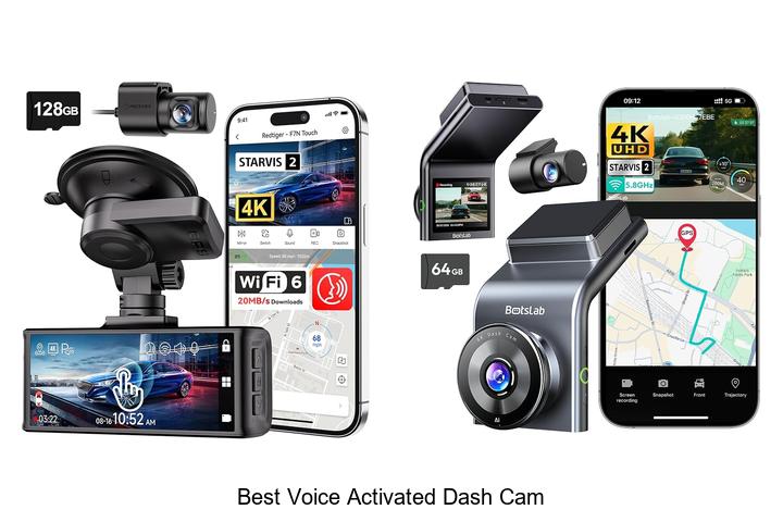 Top 12 Best Voice Activated Dash Cam You Can’t Miss!